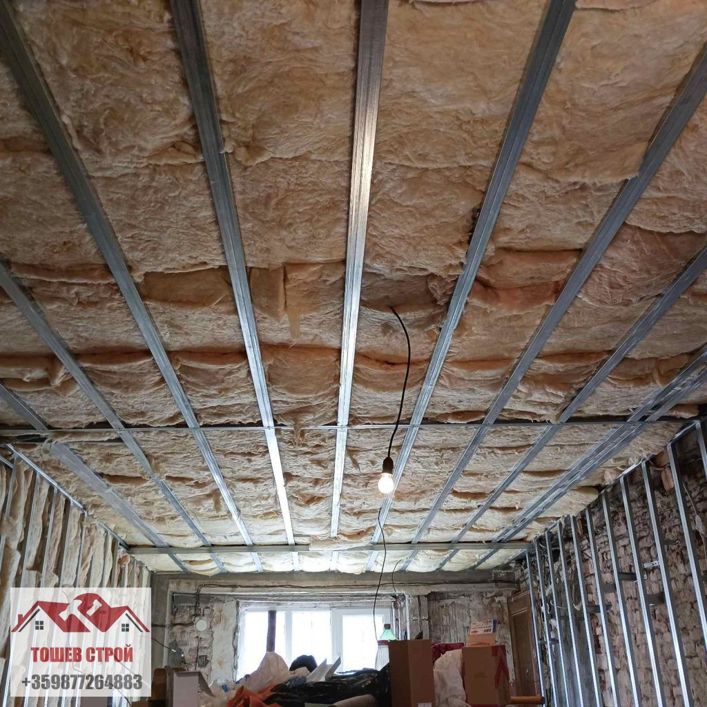 Вътрешна изолация - Internal insulation - 03 Изолация на покрив - как се прави? Roof insulation