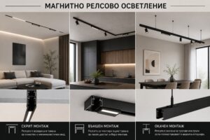 Магнитно релсово осветление R1