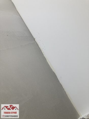 Саморазливни замазки София, от Тошев Строй - Self-leveling screeds in Sofia
