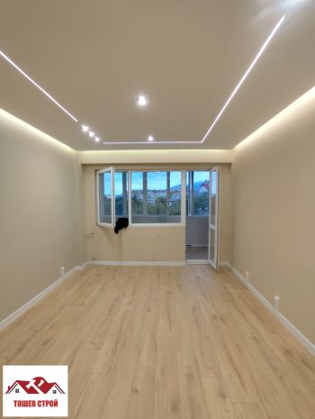 Жилищен ремонт - след 6-2 Окачени тавани Finishing renovations in Sofia